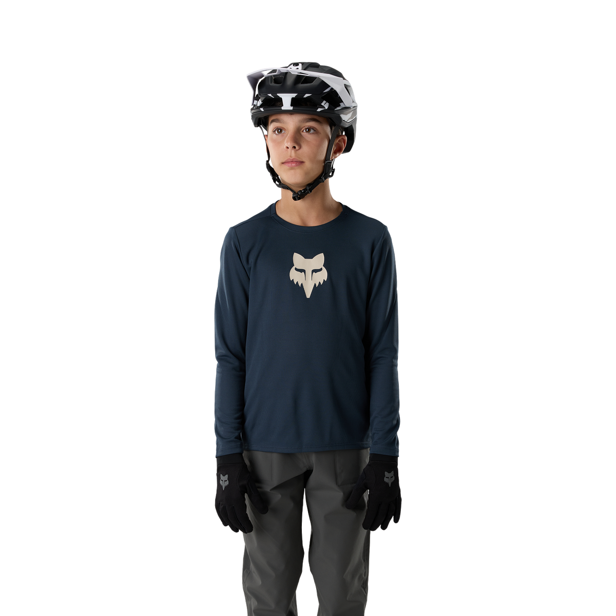 Youth Ranger Fox Head Long Sleeve Jersey