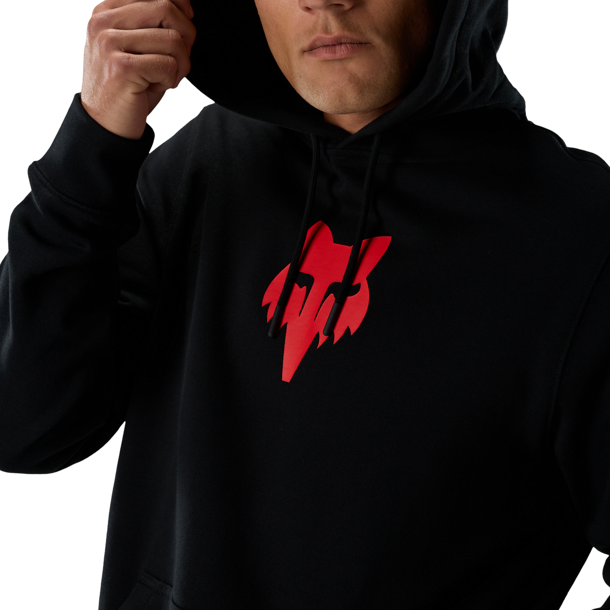 Fox Head Pullover Hoodie