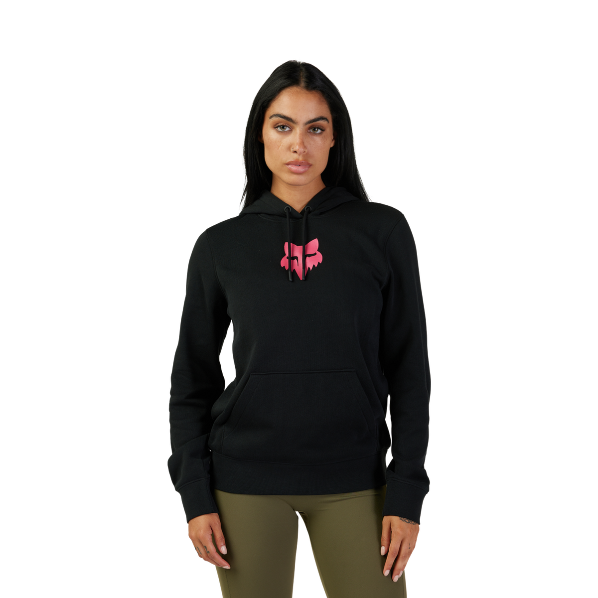 Womens Fox Head Pullover Hoodie