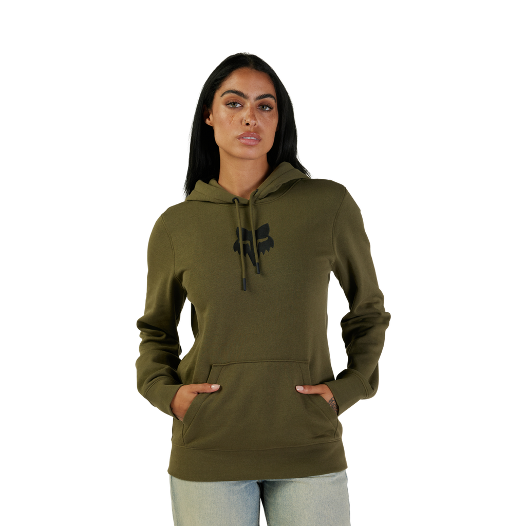 Womens Fox Head Pullover Hoodie