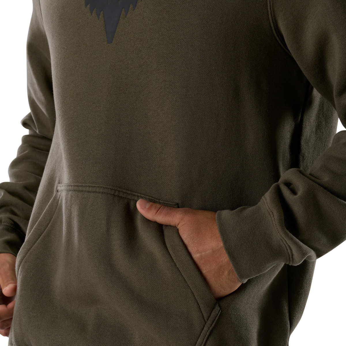 Fox Head Pullover Hoodie