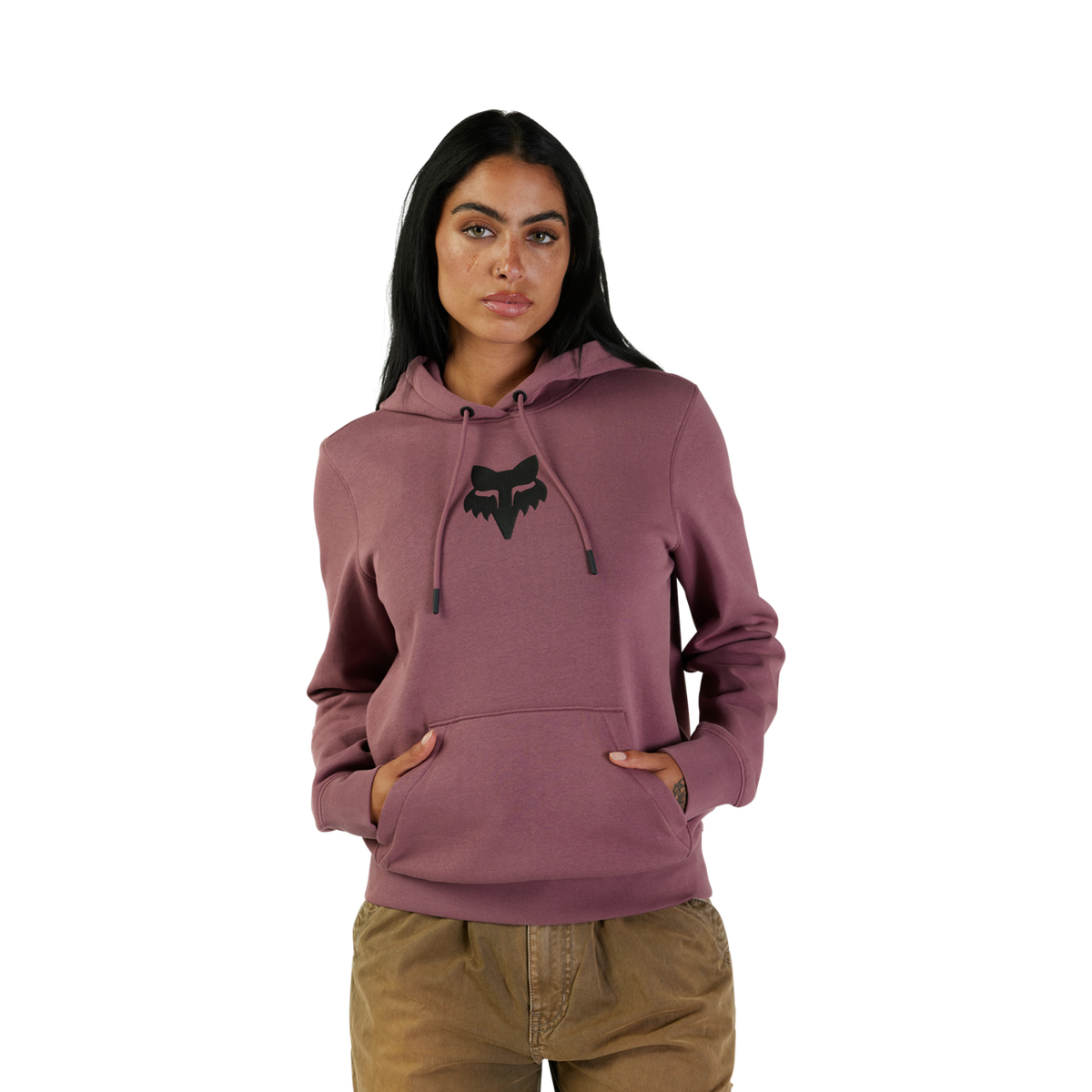 Womens Fox Head Pullover Hoodie