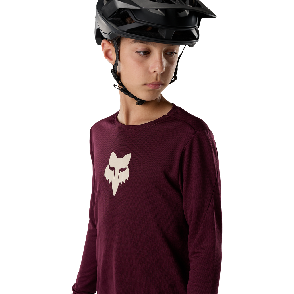 Youth Ranger Fox Head Long Sleeve Jersey
