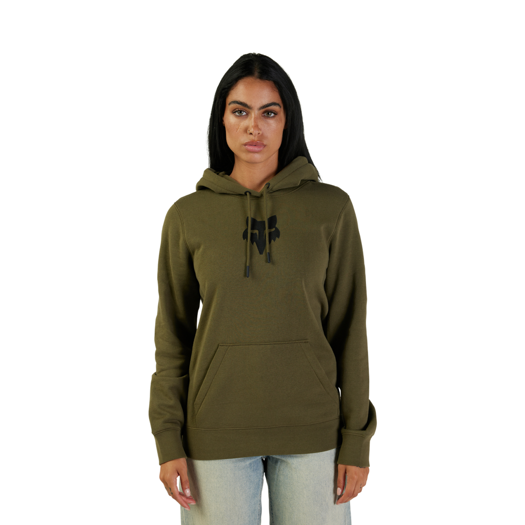 Womens Fox Head Pullover Hoodie