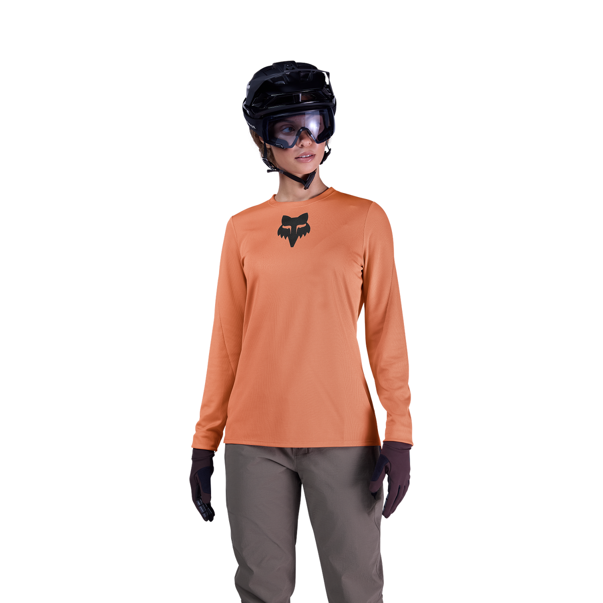 Womens Ranger Fox Head Long Sleeve Jersey