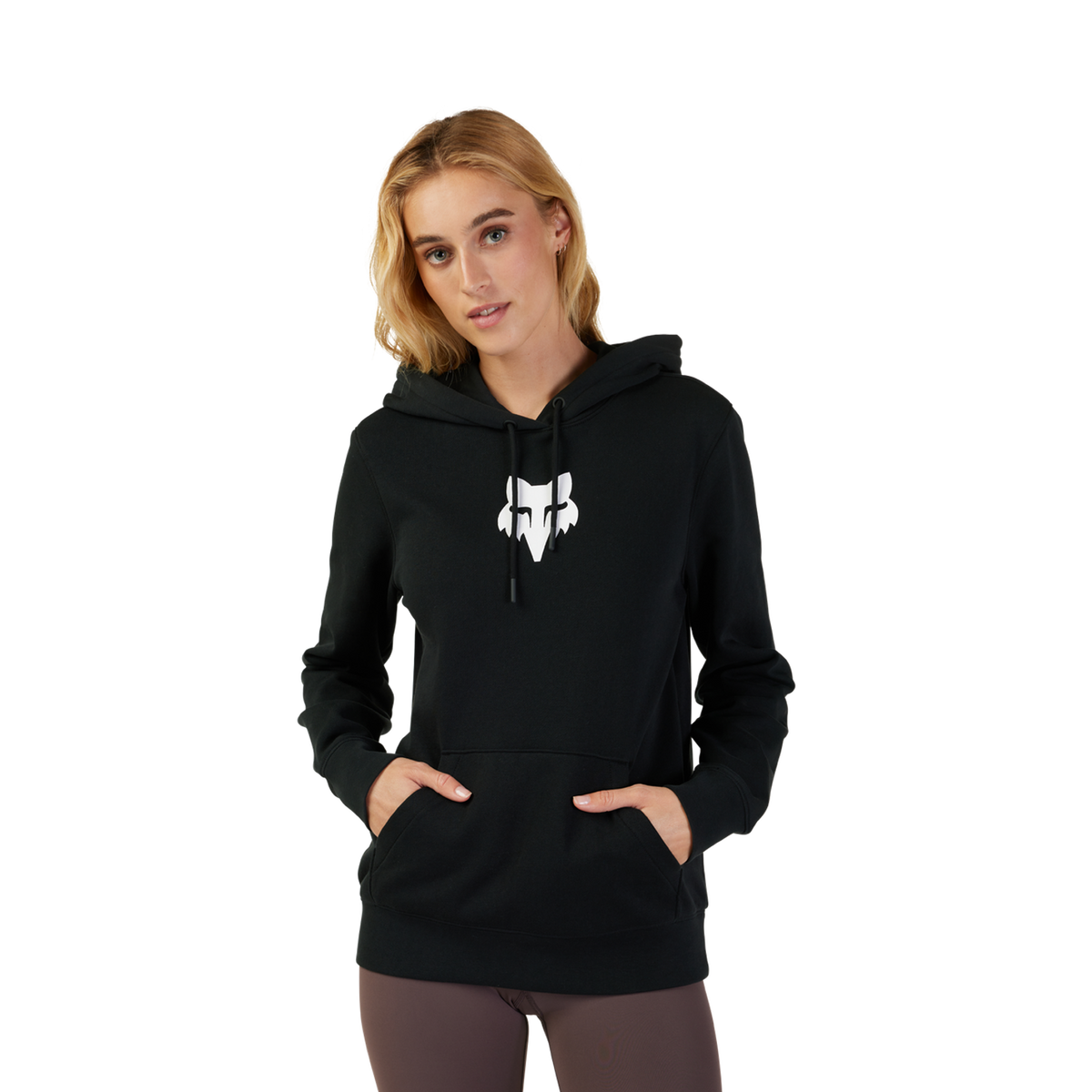Womens Fox Head Pullover Hoodie