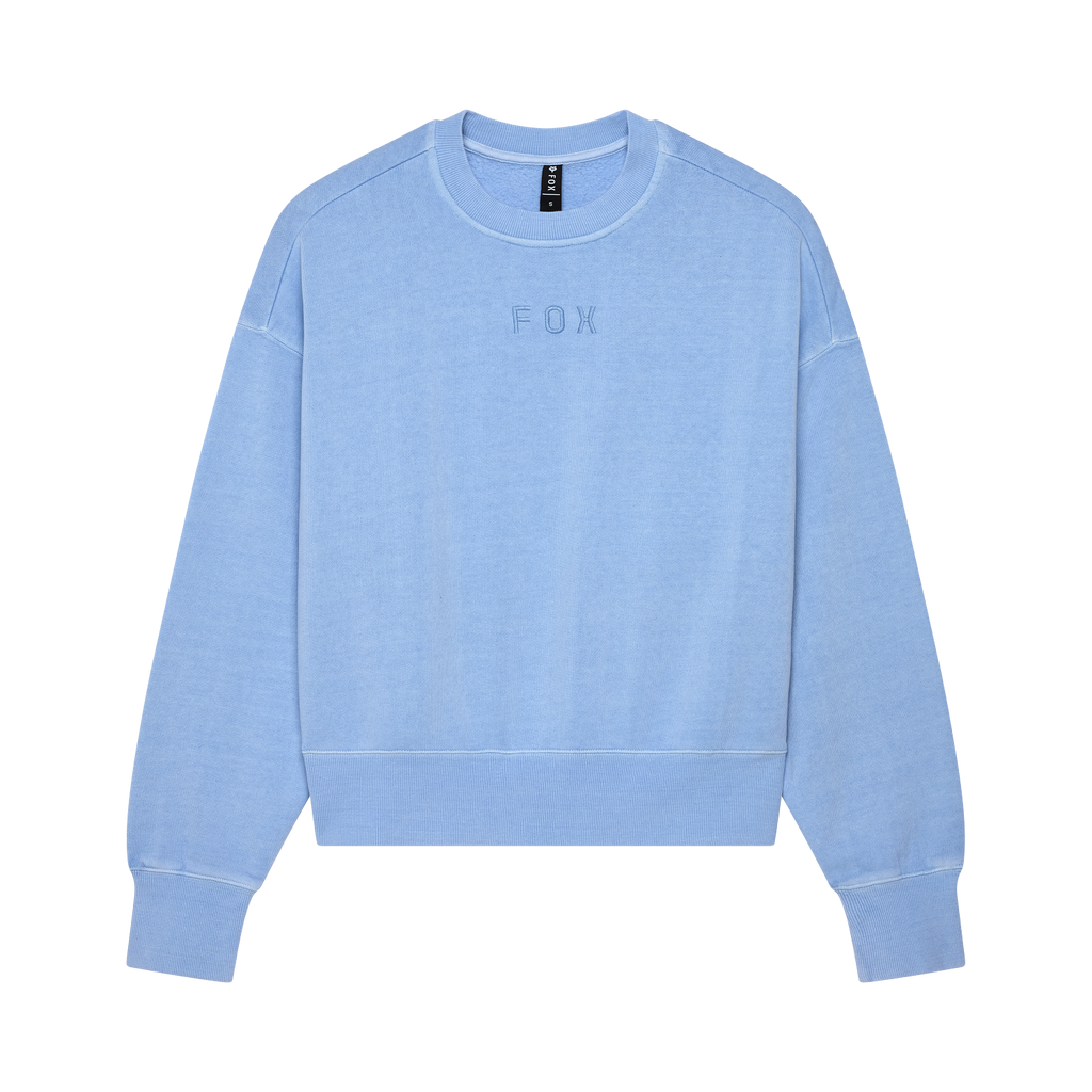 Womens Wordmark Oversized Crew Pullover
